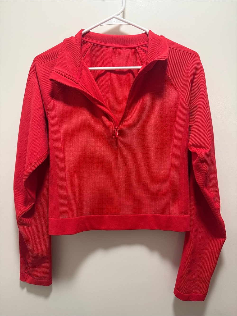 All In Motion Red Half-Zip Pullover